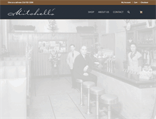 Tablet Screenshot of mitchellschocolates.com